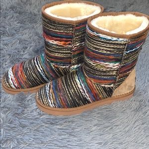 Lam Colorful Patterned Boots